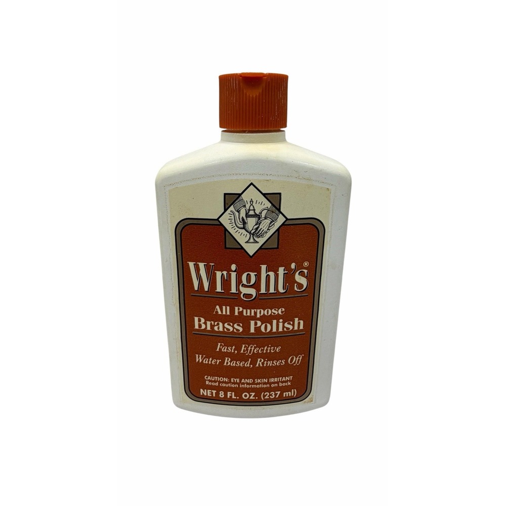 Wright's All Purpose Brass Polish USA Made  - USED - 90% Full